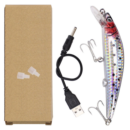 Electric USB Luya emulates fish lures