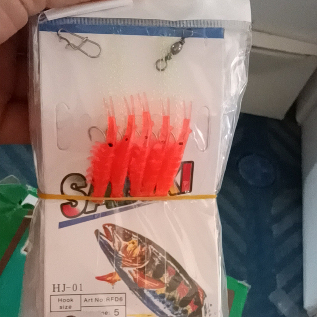 Luminous Bionic Fishing Shrimp Fishing Hot Hoy Lure