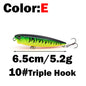Crossmouthed Sea Bass Black Diamond Hook Bait