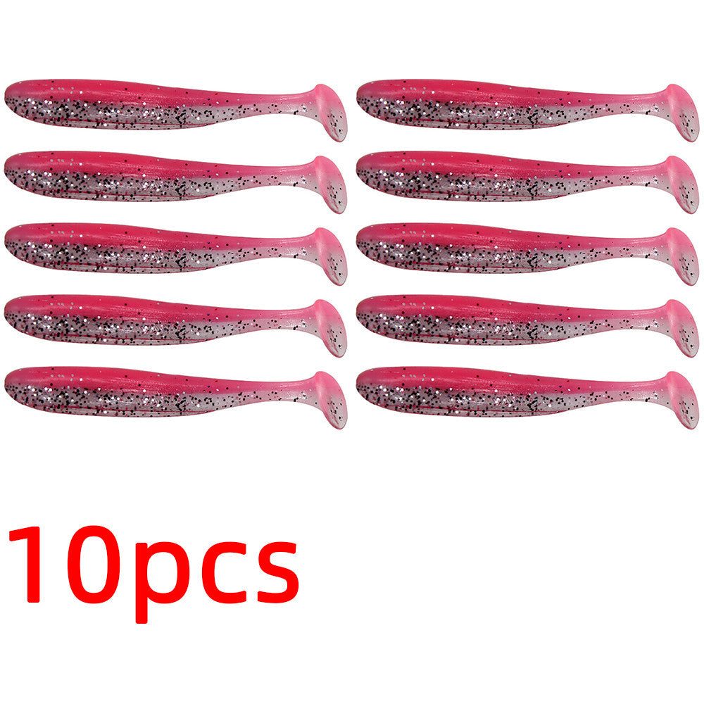 Two-color T-tail Mandarin Fish Mouth Bionic Bait