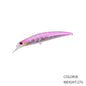 Submerged Mino 27g110mm Long Throw Curly Mouth Sea Fishing Fake Bait