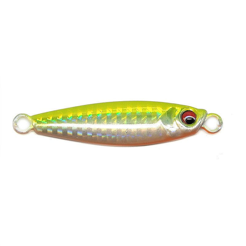Cut Iron Plate Lead Fish Multicolor Sea Fishing Lure 7-30g Boat Fishing