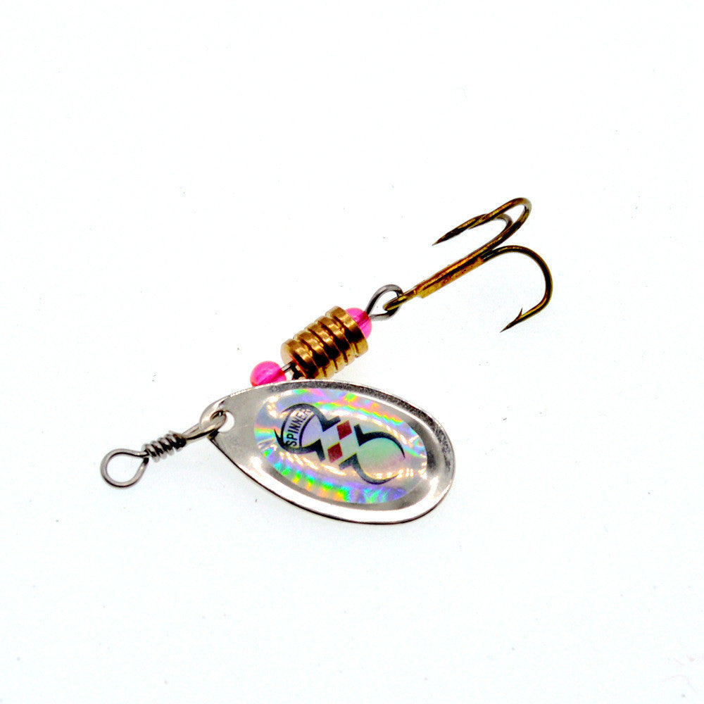 Metallic sequin multicolor bait