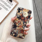 Retro flower phone case