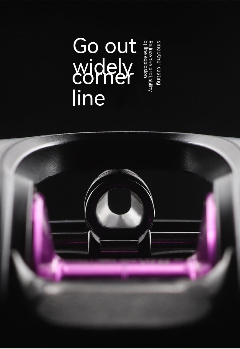 Colorful Strong Magnetic Brake Water Drop Fishing Wheel Fishing Gear