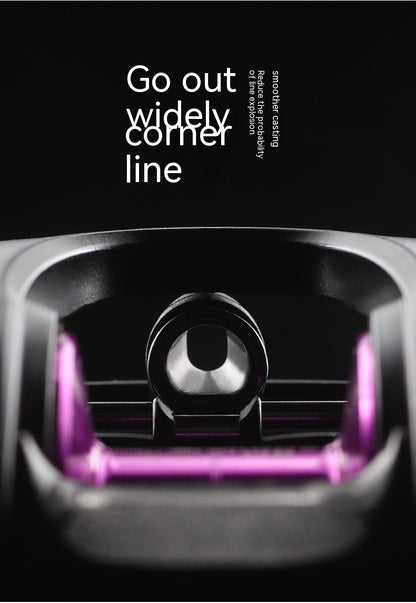 Colorful Strong Magnetic Brake Water Drop Fishing Wheel Fishing Gear