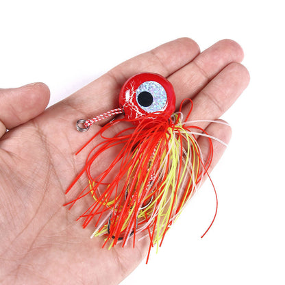 Lead Sinker Multi-color Big Head Lead Bait 80g Sea Fishing Hook Lead Head Hook Lure
