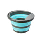 Folding multifunctional silicone bucket