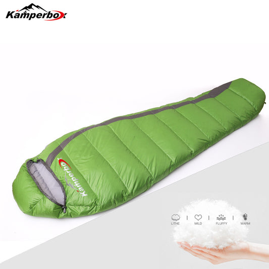 Kamperbox Down Sleeping Bag Ultra Light Sleeping Bag Winter Sleeping Bag Camping Equipment Lightweight Sleeping Bag Camping