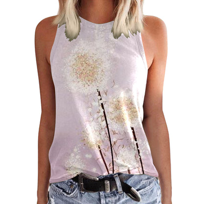 Creative 3D Digital Printed T-shirt Female