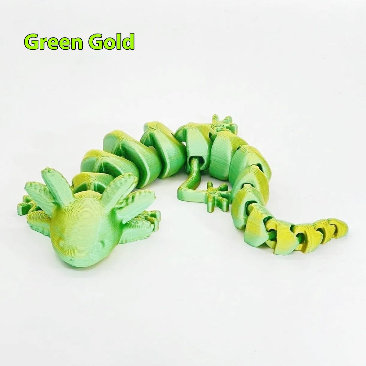 3D Printed Salamander Can Be Placed In One Piece To Hand Do Gift Crafts