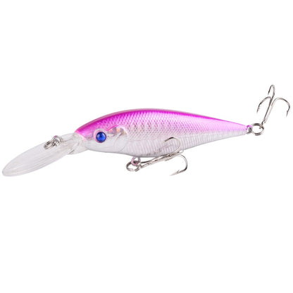 Minnow Fishing Lure 11cm 10g Floating Hard Wobbler Bait