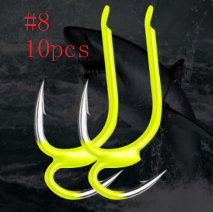 Barbed tube with Iseni hook