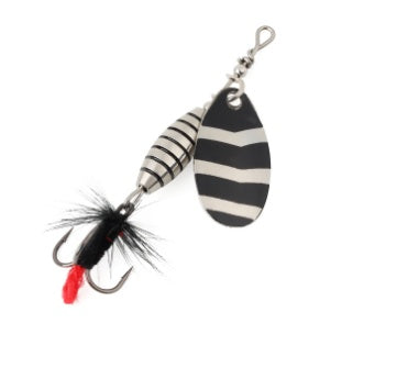 Hard Spinning Sequin Feather Bait High Carbon Steel Three-book Hook