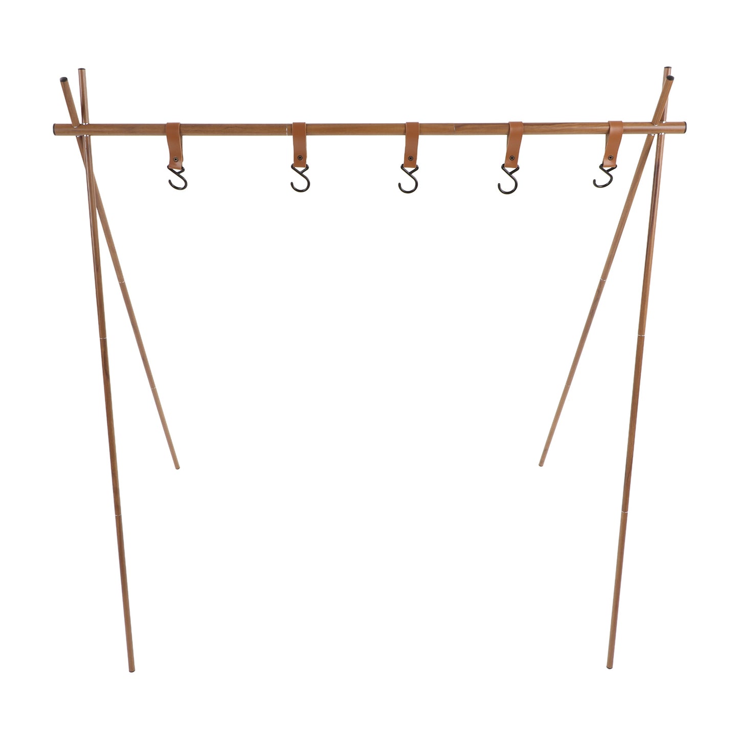 Lightweight Camping Hanging Rack Hook Design Aluminum Alloy Outdoor Camping Hanging Rack for BBQ Party Picnic