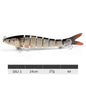 Simulation of seawater freshwater plastic fishing bait