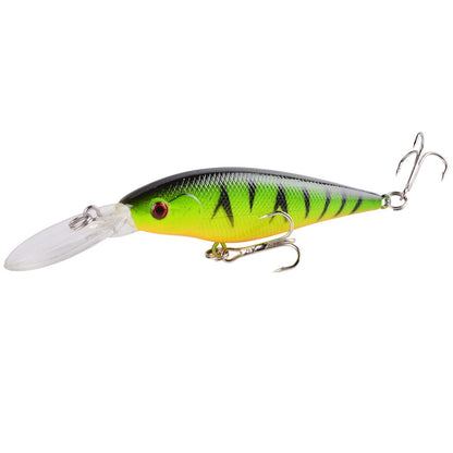 Minnow Fishing Lure 11cm 10g Floating Hard Wobbler Bait