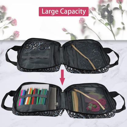 Bible Covers for Women Girls Bible Case Large Size with Pockets Strap Zipper Lds