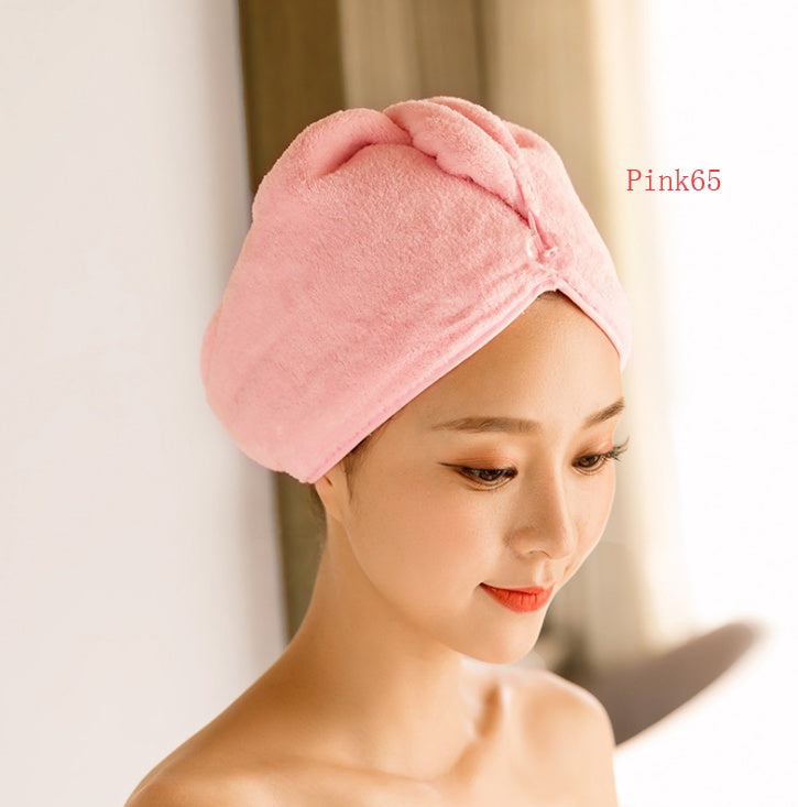 Women's Hair Dryer Cap, Absorbent Dry Hair Towel