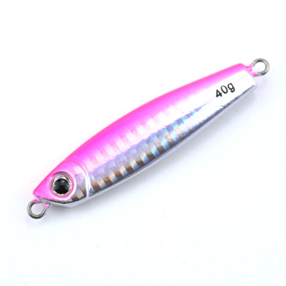 Small Ke Heavy Shore Cast Iron Plate Lure Long Cast Lead Fish Bionic Bait