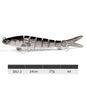 Simulation of seawater freshwater plastic fishing bait