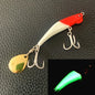 Luminous iron plate lead fish throwing lure lure
