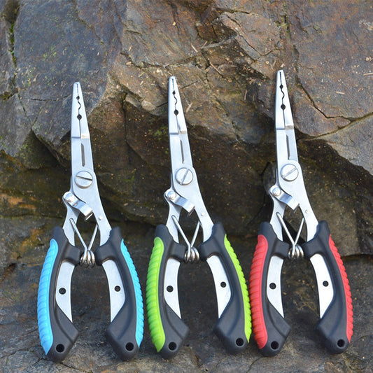 Medium Straight Mouth With Hook Multifunctional Fishing Pliers