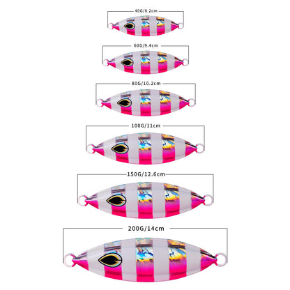 Submerged Metal Luminous Lure For Sea Fishing