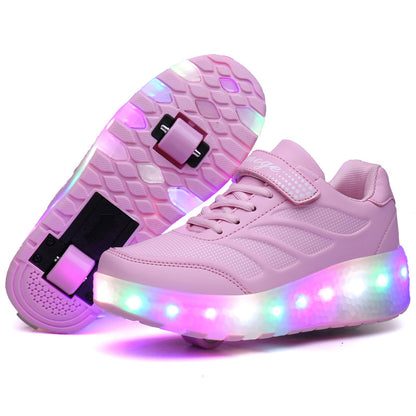 Children's Mesh Wheel Leisure Sneaker