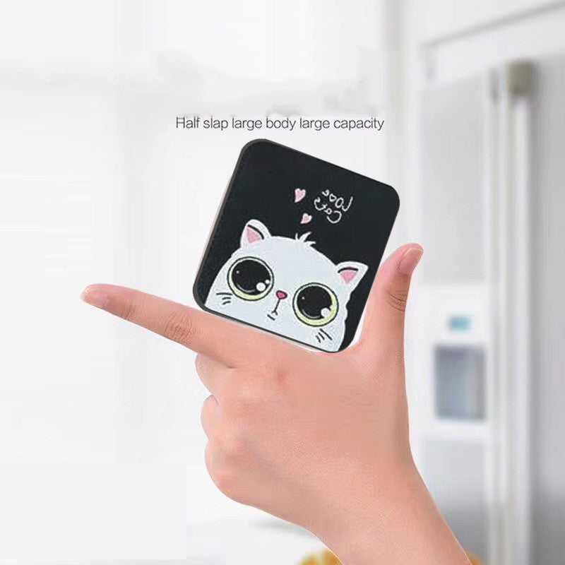 Ultra-thin cartoon girl portable power bank