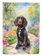 American Water Spaniel Spring Garden Garden Flag