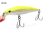 Short Mouthed Drag Fishing Minorua Golden Spear Fake Bait
