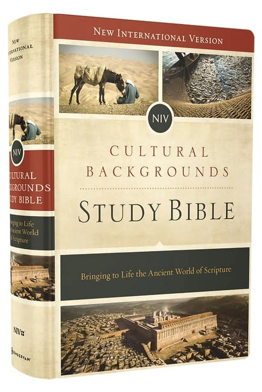 Cultural Backgrounds Study Bible-Niv: Bringing to Life the Ancient World of Scripture, (Hardcover)
