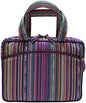 Shenaini Extra Large Bible Cover for Women - Ladies Bible Cover in X-Large Size - Chic Bible Case for Women with Pockets, Handles & Zippers - Padded Bible Cases - Jumbo XL Bible Carrying Case (Purple)