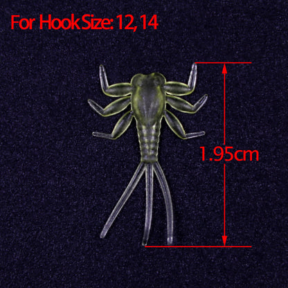 Fly hair hook binding material