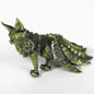 3d printing nine tail fox multi joint movable model hand made