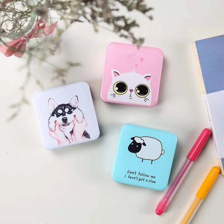 Ultra-thin cartoon girl portable power bank