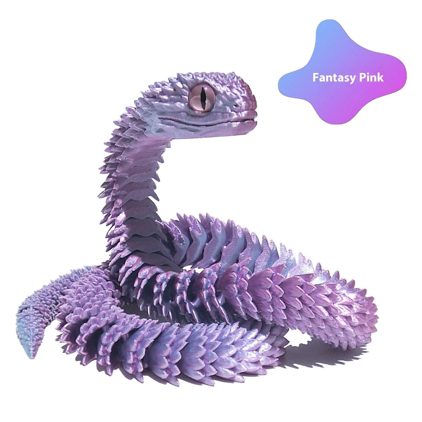 D Print Snake Toy Decoration Crafts