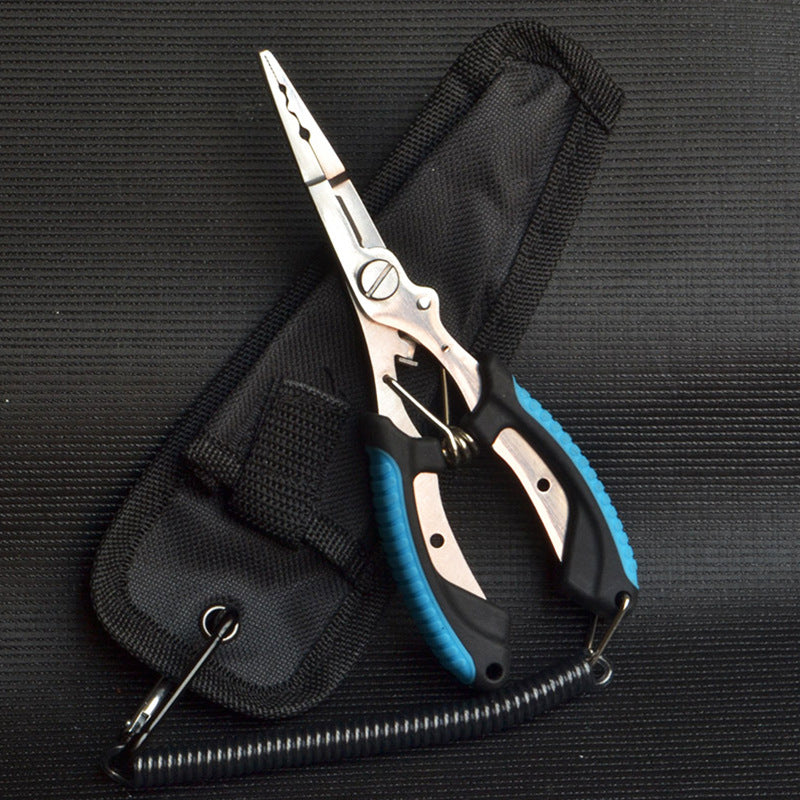 Medium Straight Mouth With Hook Multifunctional Fishing Pliers
