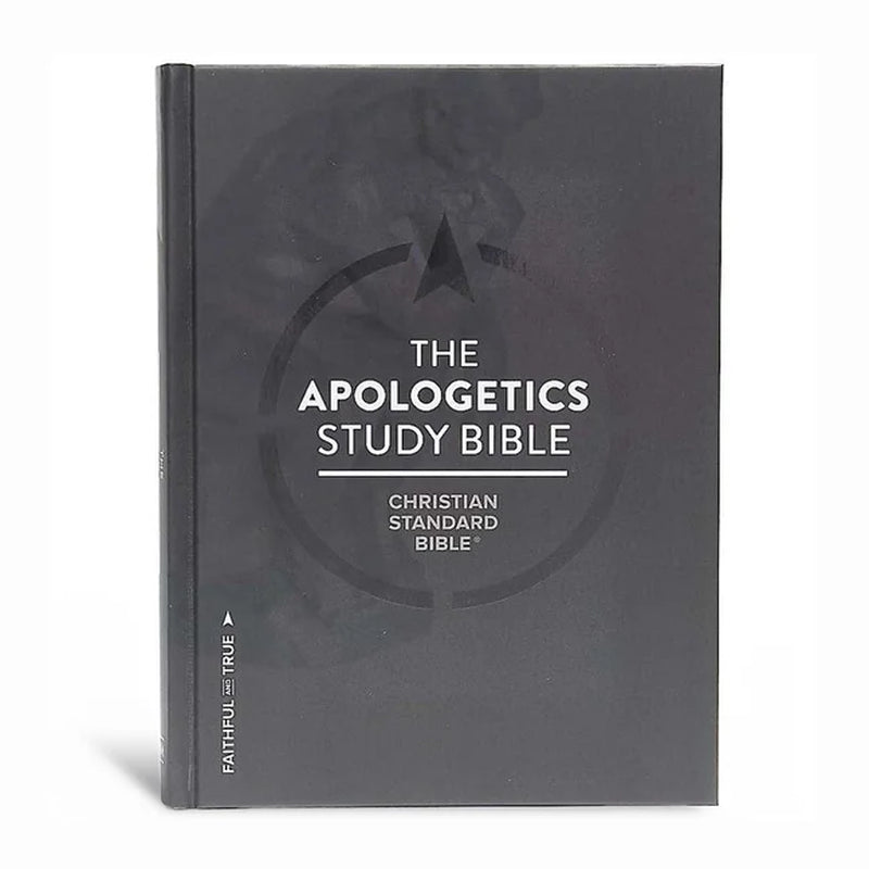 CSB Apologetics Study Bible, Hardcover: Black Letter, Defend Your Faith, Study Notes and Commentary, Ribbon Marker, Sewn Binding, Easy-To-Read Bible S (Hardcover)