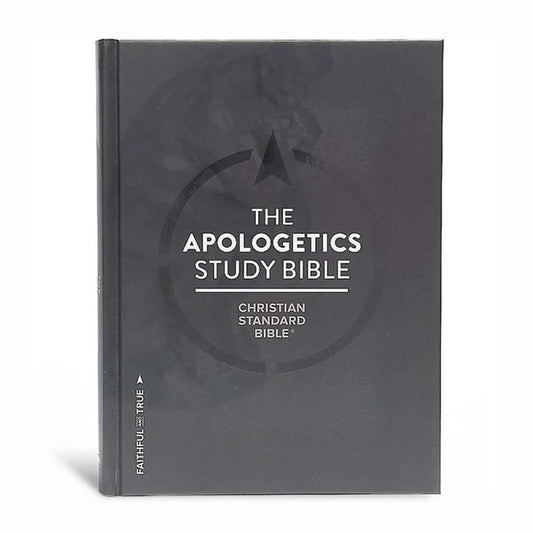 CSB Apologetics Study Bible, Hardcover: Black Letter, Defend Your Faith, Study Notes and Commentary, Ribbon Marker, Sewn Binding, Easy-To-Read Bible S (Hardcover)