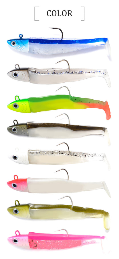 Lead Hook Body Fish Shaped Road Sub Bait