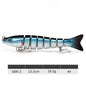 Simulation of seawater freshwater plastic fishing bait
