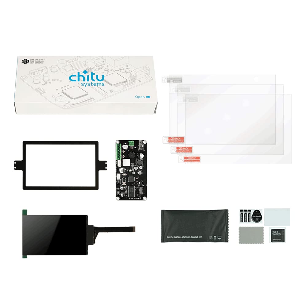 Upgrade LCD Screen Kit for Anycubic Photon Replacement,6.08 Inch Mono LCD with Chitu V2 Motherboard,2K Light Curing with 1620x2560 Resolution (Screen with Motherboard)