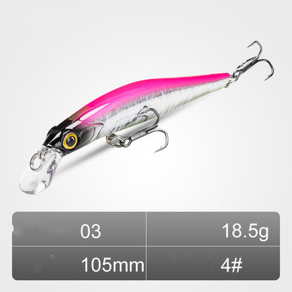 Super long shot Alice Bass Eel freshwater luminous lure