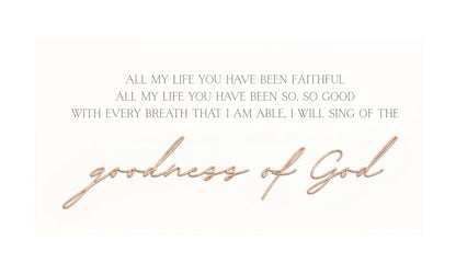Goodness of God