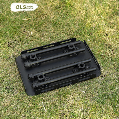 CLS Outdoor Dual Use Mini Folding Table Camping Stool