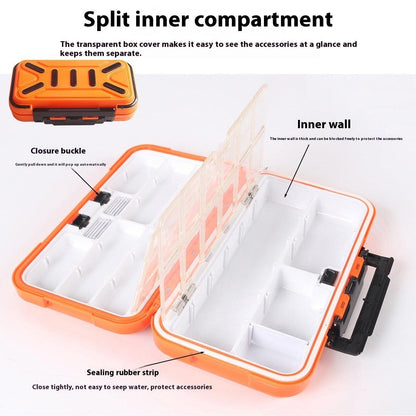 254 Pieces Waterproof Rock Fishing Accessories Combination Suit
