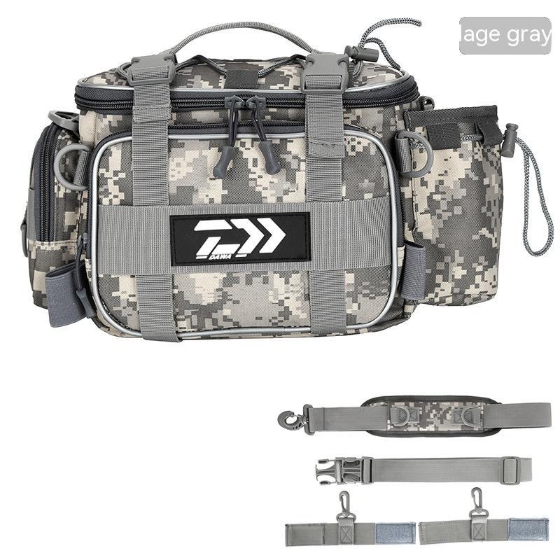 Multifunctional Waist Bag Crossbody Bag Large Capacity Fishing Rod Bag