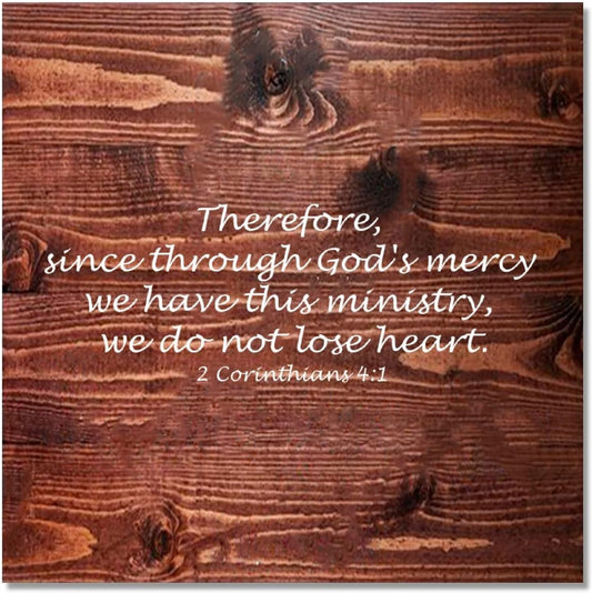 Wood Sign with Bible Verse Wooden Hanging Sign Pallet Inspirational Coffee Signs Vintage Farmhouse Quotes Wall Living Room Kitchen Home Office Decor Easy to Decorate Our First Home Sign